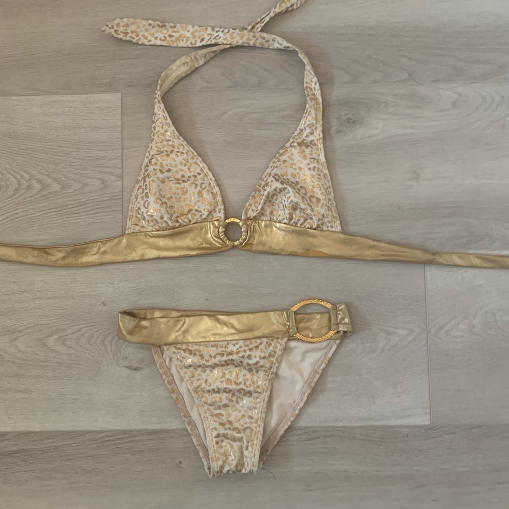 Gold Guess bikini